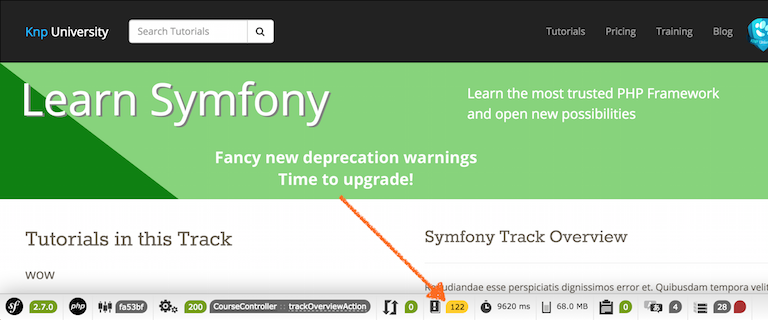 How we Upgraded to Symfony 2.7 (+ deprecation notices)